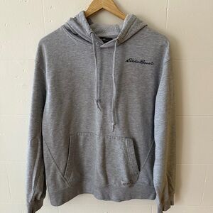 Eddie Bauer Gray Mountain Graphic Hoodie